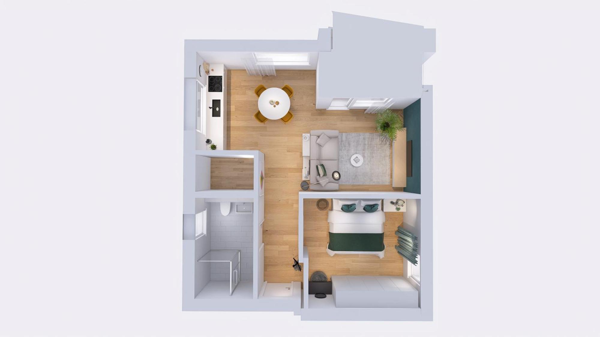 Apartmenthaus Am Kaiser-Wilhelm-Park Detmold Zewnętrze zdjęcie