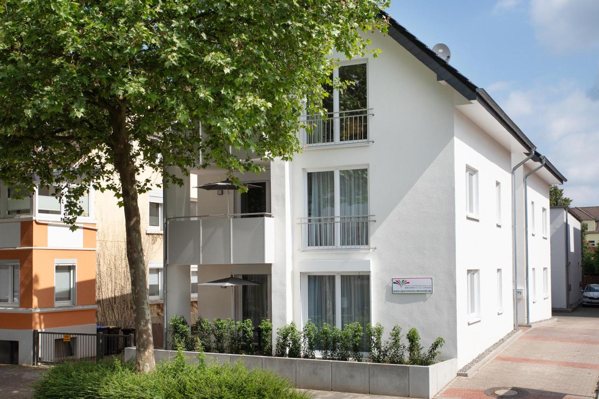 Apartmenthaus Am Kaiser-Wilhelm-Park Detmold Zewnętrze zdjęcie